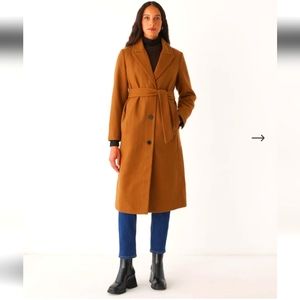 BNWT Frank And Oak The Laurence Topcoat